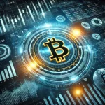 Cryptocurrency graph showing significant market gains