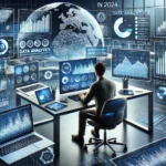 Data engineer analyzing real-time data streams using Apache Spark.